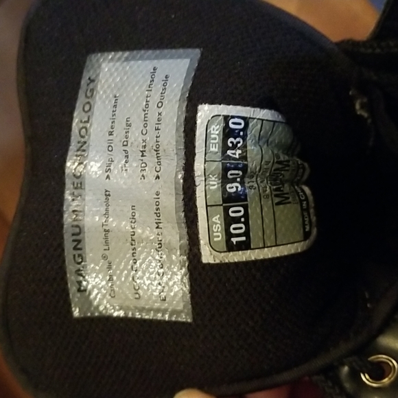 Magnum stealth force tactical boots size 10 - Picture 3 of 5